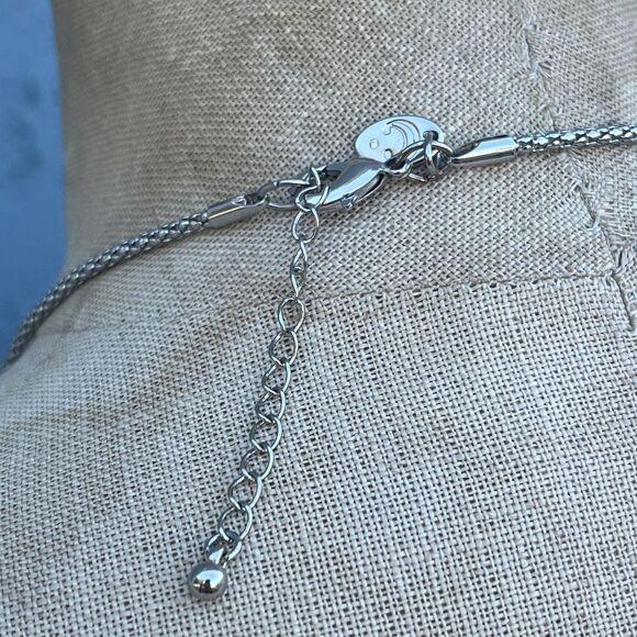 Vintage Fox Necklace Articulated pendant 90s y2k Quirky Statement Jewelry - Picture 7 of 10